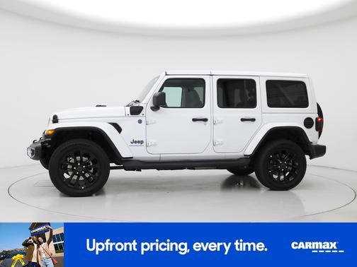 White 2025 Jeep Wrangler 4xe Sahara