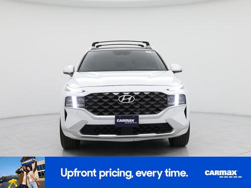 White 2021 Hyundai SANTA FE Calligraphy