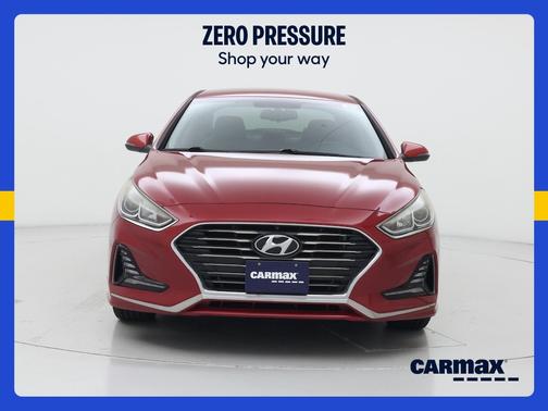 Red 2018 Hyundai SONATA SEL