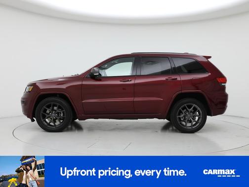 Red 2021 Jeep Grand Cherokee 80th Anniversary
