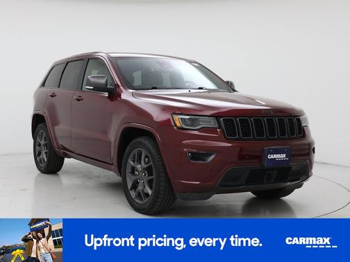 Red 2021 Jeep Grand Cherokee 80th Anniversary