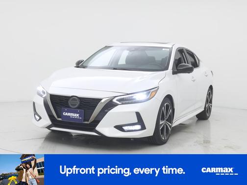 White 2022 Nissan Sentra SR