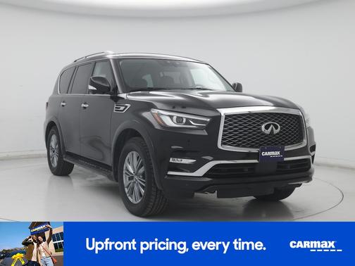 Black 2023 INFINITI QX80 Luxe