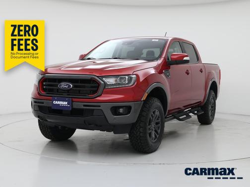 Red 2021 Ford Ranger Lariat