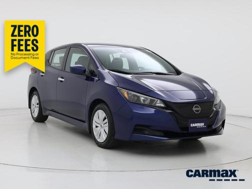 Blue 2025 Nissan Leaf S