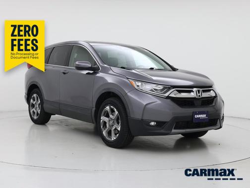 Gray 2017 Honda CR-V EX-L
