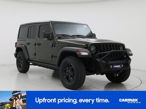 Green 2020 Jeep Wrangler Unlimited Willys