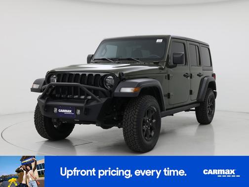 Green 2020 Jeep Wrangler Unlimited Willys