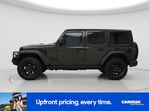 Green 2020 Jeep Wrangler Unlimited Willys
