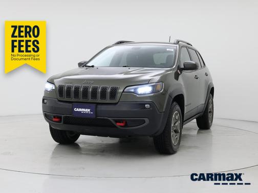 Green 2020 Jeep Cherokee Trailhawk