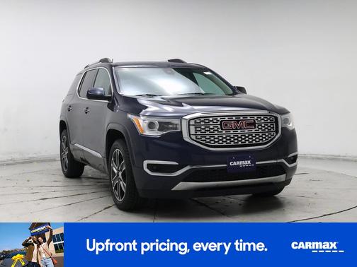 Blue 2018 GMC Acadia Denali