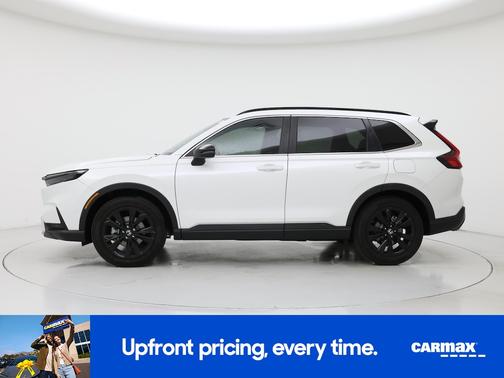 White 2025 Honda CR-V Hybrid Sport Touring