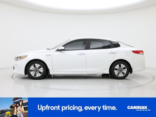 White 2017 Kia Optima Hybrid Premium
