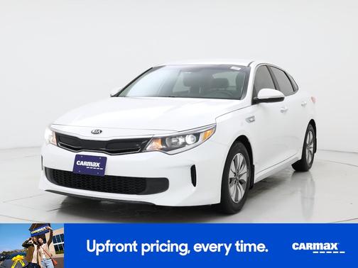 White 2017 Kia Optima Hybrid Premium