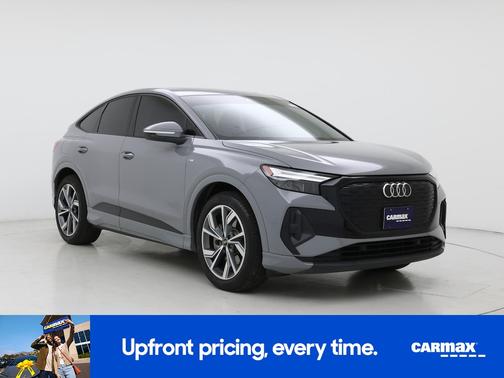 Gray 2024 Audi Q4 e-tron Sportback Premium