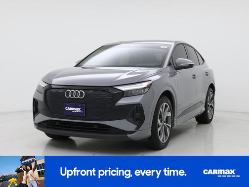 Gray 2024 Audi Q4 e-tron Sportback Premium