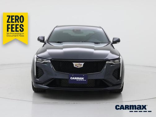 Gray 2021 Cadillac CT4 V