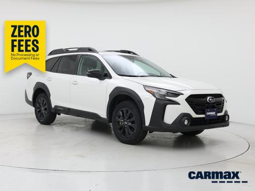 White 2024 Subaru Outback Onyx Edition