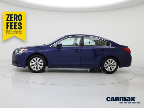 Blue 2015 Subaru Legacy Premium