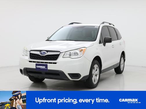 White 2016 Subaru Forester 2.5I