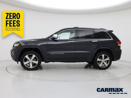 Black 2015 Jeep Grand Cherokee Overland