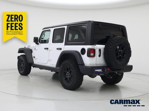 White 2025 Jeep Wrangler Willy's