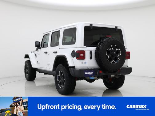White 2023 Jeep Wrangler 4xe Unlimited Rubicon