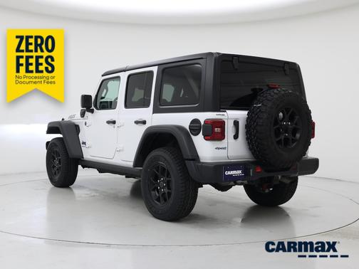 White 2025 Jeep Wrangler 4xe Willy's