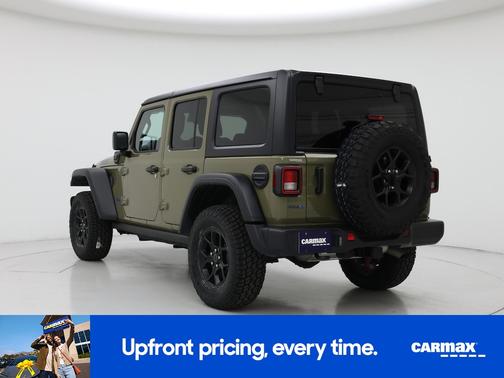 Green 2025 Jeep Wrangler 4xe Willy's