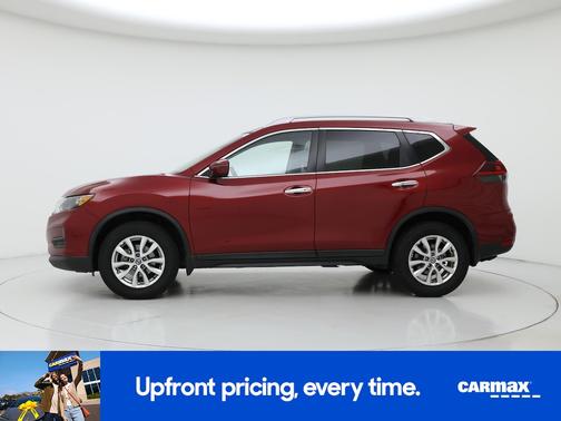 Red 2019 Nissan Rogue SV