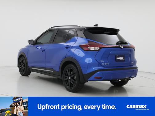 Blue 2021 Nissan Kicks SR