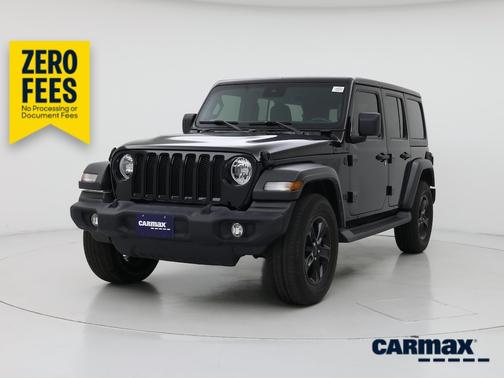 Black 2022 Jeep Wrangler Unlimited Sport Altitude