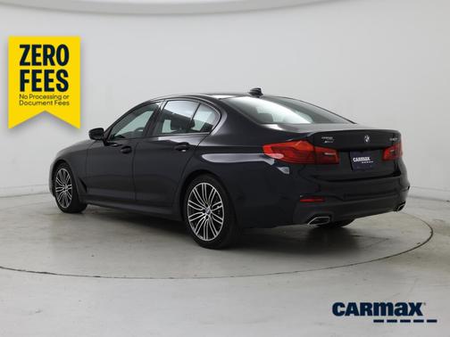 Blue 2020 BMW 540 XI