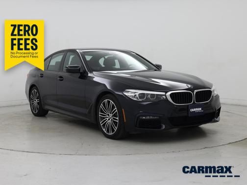 Blue 2020 BMW 540 XI