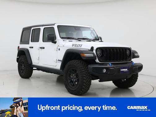 White 2024 Jeep Wrangler 4xe Willy's