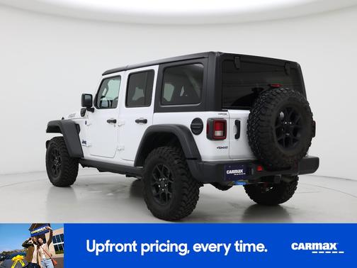 White 2024 Jeep Wrangler 4xe Willy's