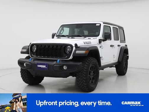 White 2024 Jeep Wrangler 4xe Willy's