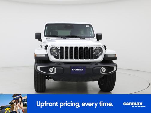 White 2025 Jeep Wrangler Sahara