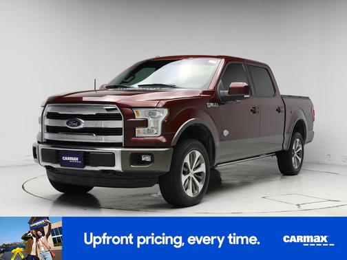 Burgundy 2015 Ford F-150 King Ranch