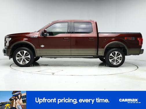 Burgundy 2015 Ford F-150 King Ranch