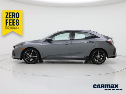 Gray 2021 Honda Civic Sport