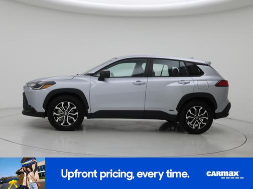 Silver 2024 Toyota Corolla Cross Hybrid S