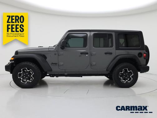 Gray 2022 Jeep Wrangler Unlimited Sport S