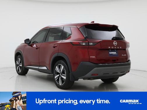 Red 2021 Nissan Rogue SL