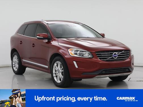 Red 2016 Volvo XC60 T5 Platinum