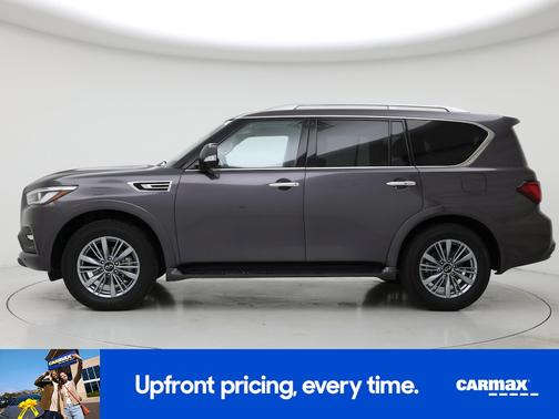 Gray 2024 INFINITI QX80 Luxe