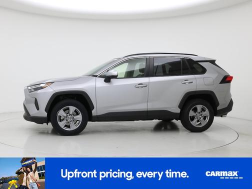 Silver 2024 Toyota RAV4 Hybrid XLE