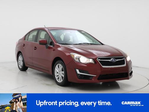Red 2015 Subaru Impreza 2.0I Premium