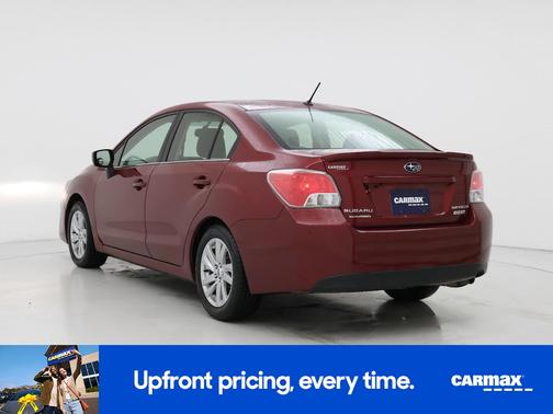 Red 2015 Subaru Impreza 2.0I Premium