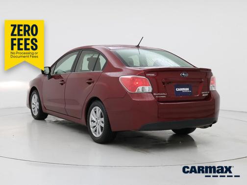 Red 2015 Subaru Impreza 2.0I Premium